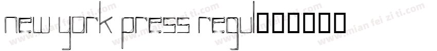 New York Press Regul字体转换